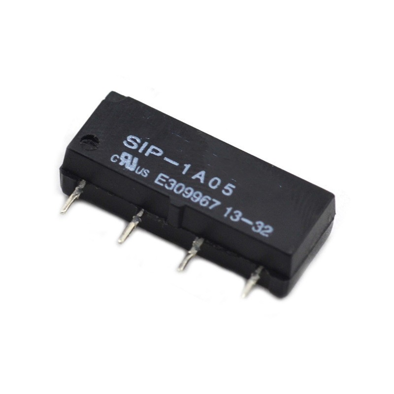 Rơle sậy khô SIP-1A05 SIP-1A12 Thường mở 4 chân 1A