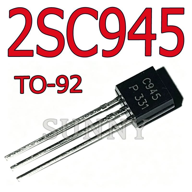 5 ~ 10 CÁI 2SC945 Mới NPN Power Transistor Triode C945 In-Line TO-92