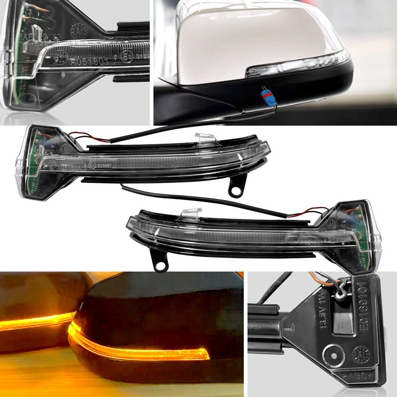 Đèn báo rẽ gương ô tô cho dòng BMW 5 / 6 / 7 2013-2018 (F01 F02 F06 F10 F12 F13) 63137308535 6313730