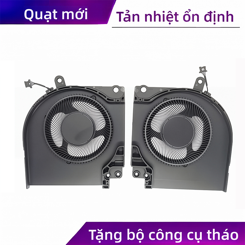 Thích hợp cho DELL Alien X17 R1 X17 R2 0X63JW 09DNWT Series Quạt làm mát hoàn toàn mới