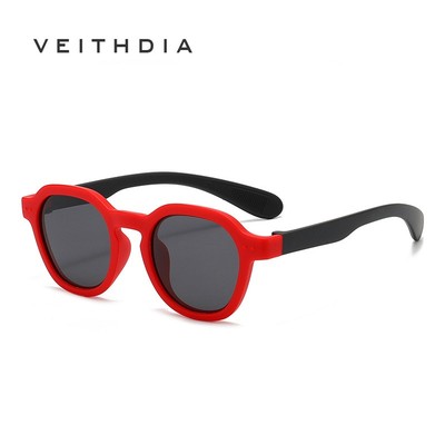 VEITHDIA  Kính Mát Phân Cực Cho Bé 0 ‐ 3Y Silicone Mềm UV400 Chống Tia UV Ngoài Trời Cho Trẻ Sơ Sinh Bé Trai Bé Gái 23073