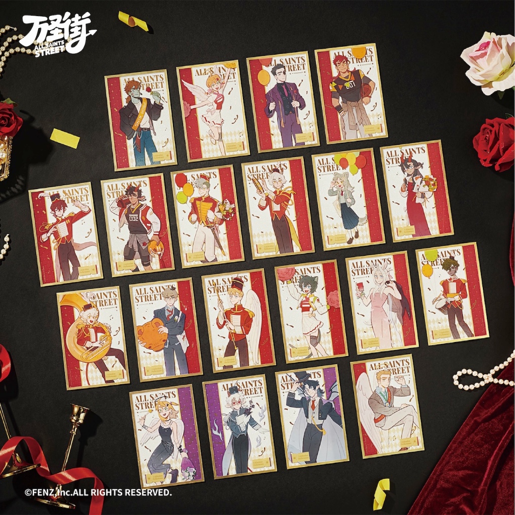 FENZ Official ALL SAINTS STREET-9th Anniversary-Shikishi Art Board Blind Box