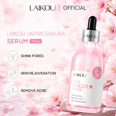Serum LAIKOU Nhật Bản 100ml giúp se khít lỗ chân lông và làm sáng tông da