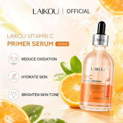 Serum LAIKOU chứa vitamin C niacinamide làm sáng đều màu da 100ml