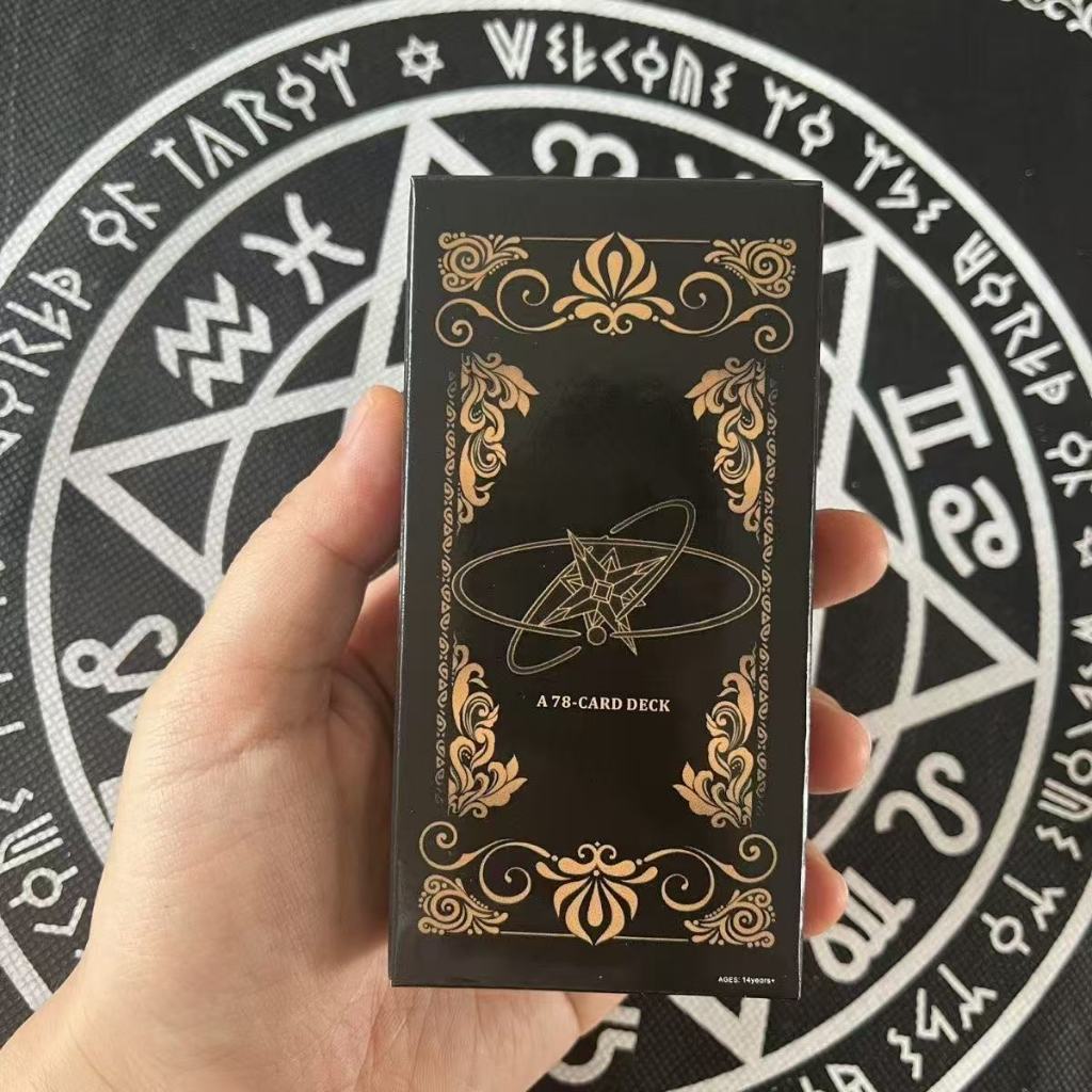 5.5 * 11cm Genshin Tarot Anime Game Chủ Đề Waite Series Bảng Tiếng Anh Trò Chơi Thẻ Genshin Tarot