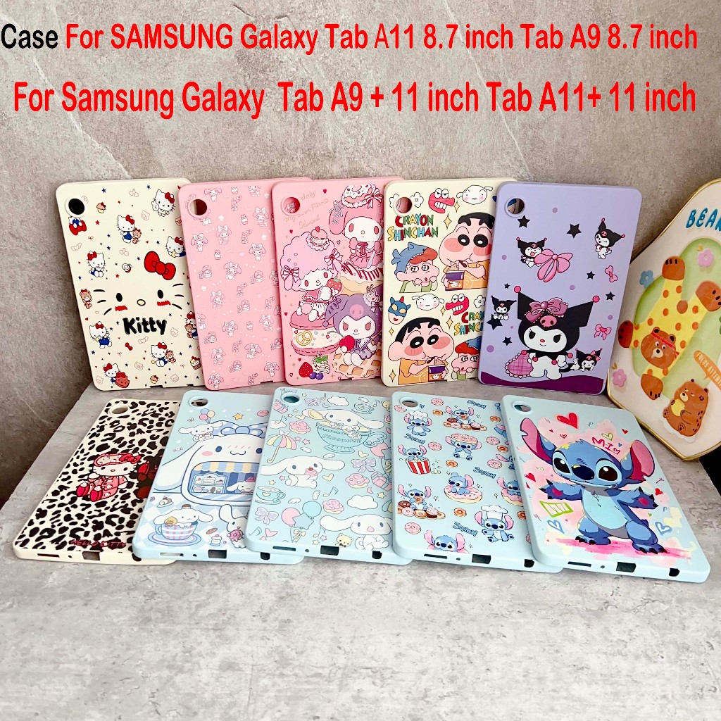 Dành Cho SAMSUNG Galaxy Tab A11 8.7 Inch Tab A9 8.7 Inch Mới Hoạt Hình Dễ Thương Anime Silicon Mềm T