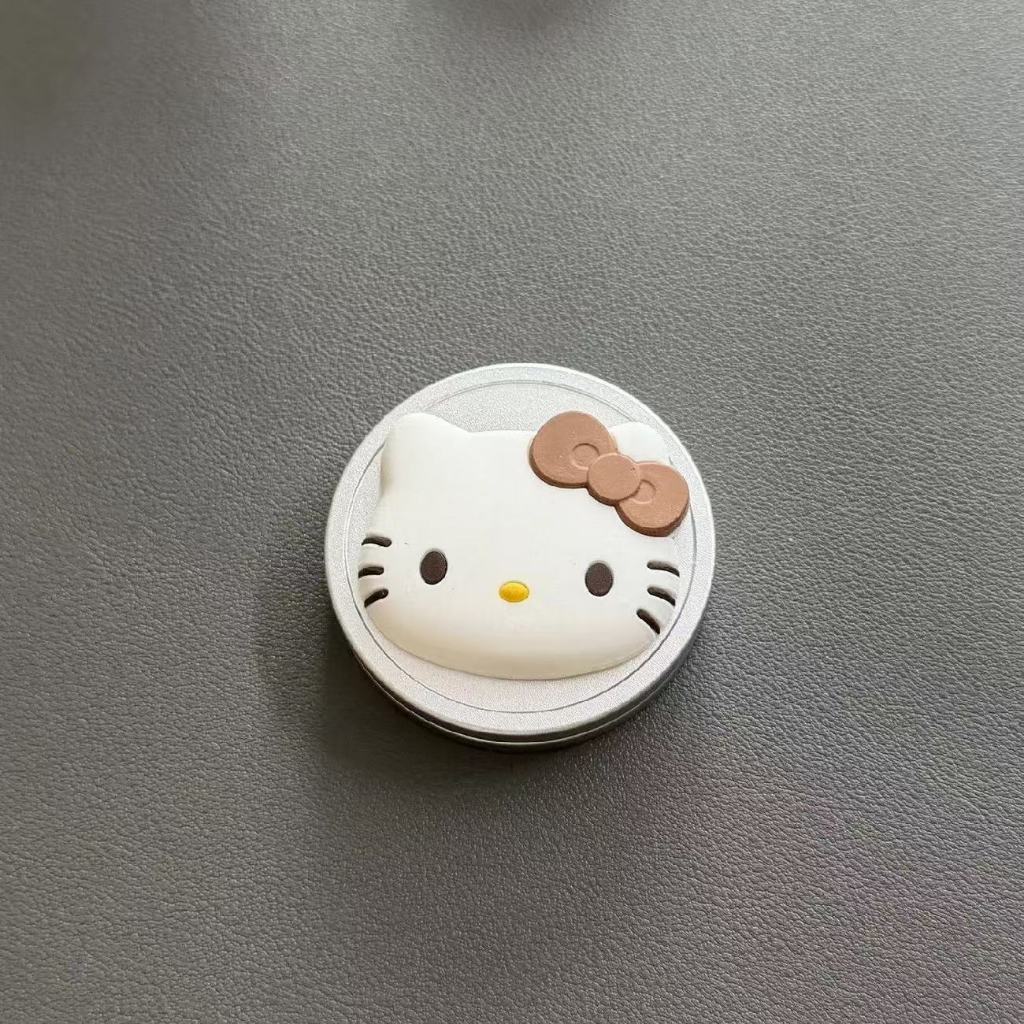 3D Hello Kitty Kim Loại Ống Kính Dành Cho Fujifilm Instax Mini Evo Ống Kính Bảo Vệ Bao EVO Phụ Kiện
