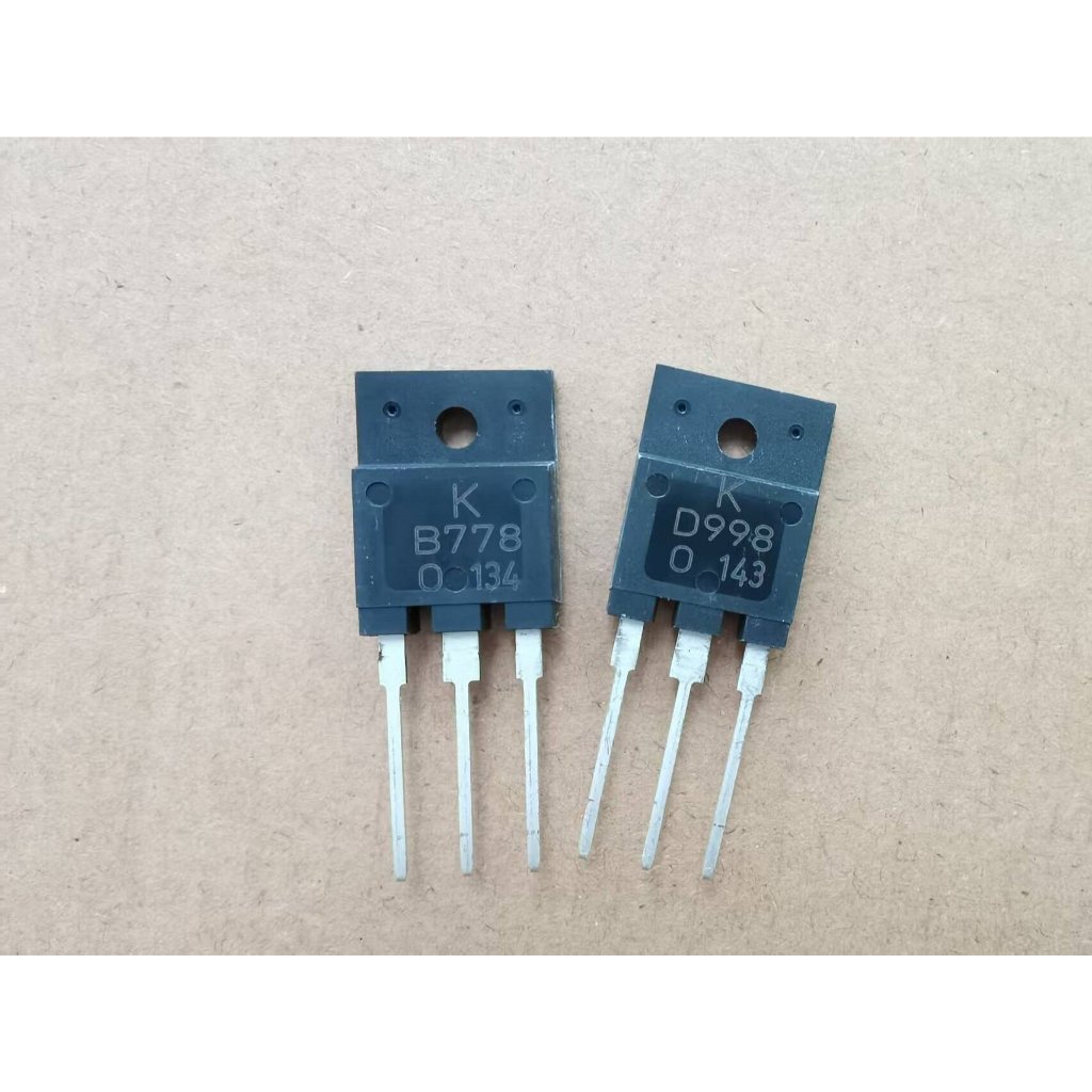 ((5 Cái) B778 D998 Mới Chính Hãng KTB778 KTD998 2SB778 2SD998 Ống Ghép Đôi Âm Thanh Công Suất Cao