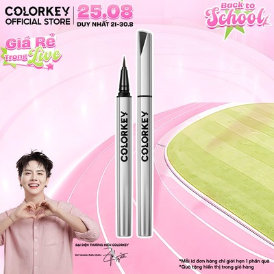 Bút Kẻ Mắt Nước Siêu Mảnh COLORKEY Chống Nước, Không Lem Trôi 0.5ml
