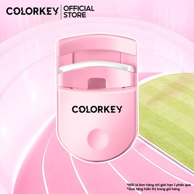 [QUÀ TẶNG] Bấm Mi COLORKEY Màu Hồng, Hỗ Trợ Mi Cong, Nhỏ Gọn