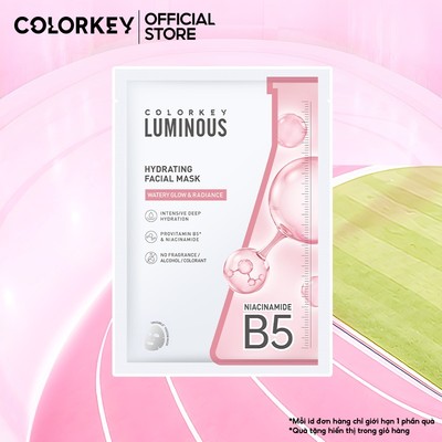 [Quà tặng] MẶT NẠ FACIAL COLORKEY LUMINOUS 25ml