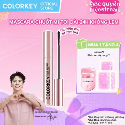 [KOL] Mascara tự nhiên hỗ trợ làm dài và dày mi COLORKEY 4,5g