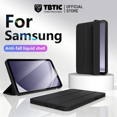 Ốp lưng TBTIC Samsung Galaxy Tab A11/A9 Plus A8 S7/S8/S9 8.7/11 PU mềm chống sốc cho X110/X210