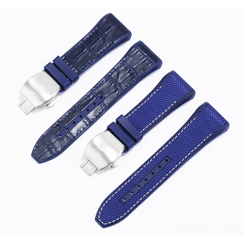 Thay Thế FM Franck Muller Franck Muller Muller Muller Da Thật Chính Hãng Dây Đeo Đồng Hồ Nam Franck 