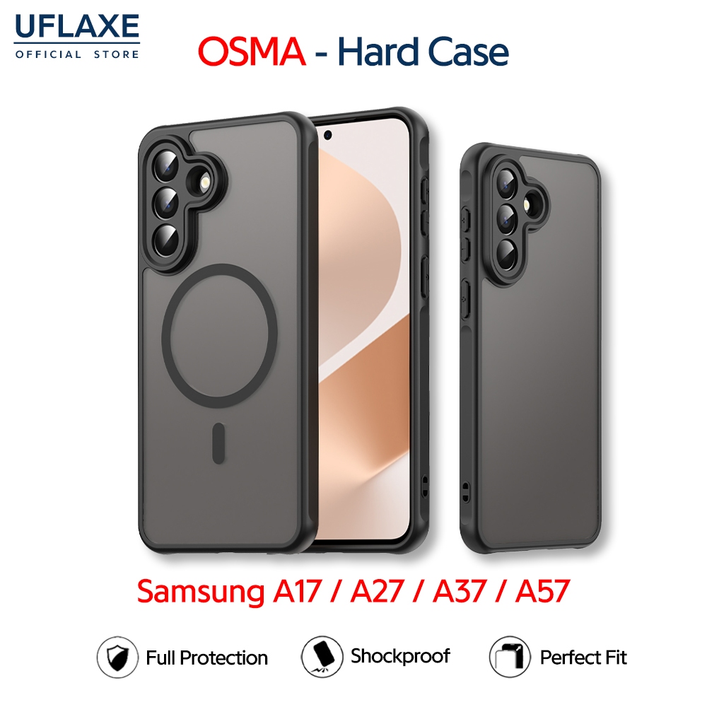 UFLAXE OSMA - Ốp Lưng Samsung Galaxy A57 / A17 / A27 / A37 5G - Op Cứng Chống Sốc, Ốp Lưng Điện Thoạ