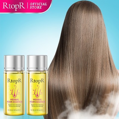 RtopR Thảo Dược Tóc Tăng Trưởng Chống Rụng Chất Lỏng Thúc Đẩy Dày Nhanh Điều Trị Tăng Trưởng Tinh Dầu Tinh chất chống rụng thảo dược kích mọc nhanh dày, dưỡng nang cải thiện đường chân tóc, dùng được mọi loại tóc