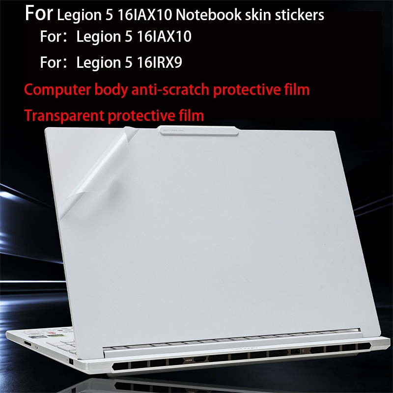 Được sử dụng cho Legion 5 16IAX10 Body Film 16IRX9 Phim bảo vệ máy tính Slim 5 16AHP9 Notebook Stick