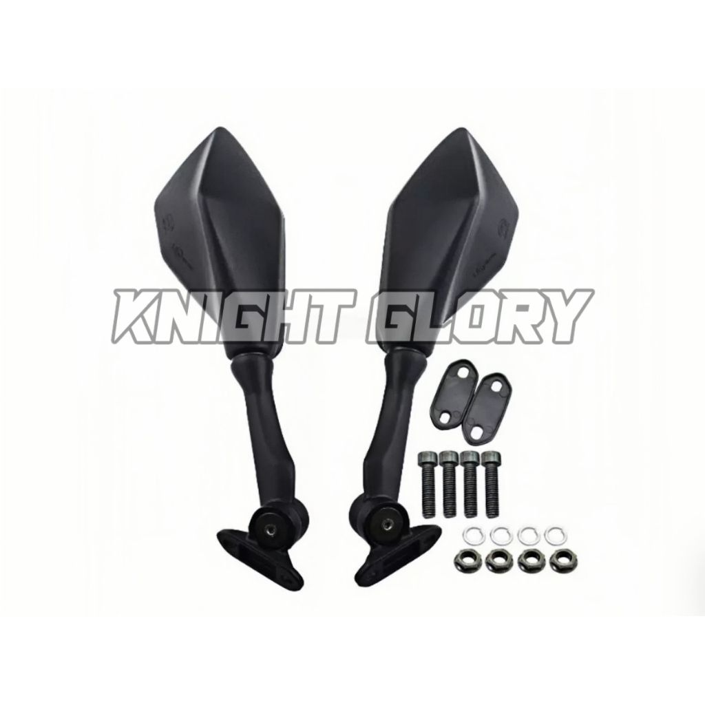 Gương chiếu hậu xe máy cho Kawasaki Ninja 300 EX300 2013-2017 ABS đen