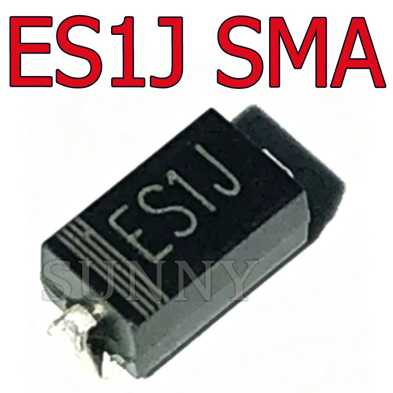 50 ~ 100 Chiếc ES1J SF18 1A / 600V Patch SMA Quick Recovery Diode Thương Hiệu Mới