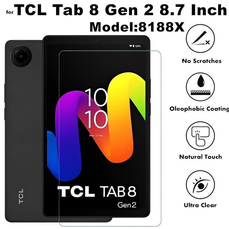 Dành Cho TCL Tab 8 Gen 2 Gen2 8.7 Inch 8188X 9H Kính Cường Lực Bảo Vệ Màn Hình Chống Trầy Xước