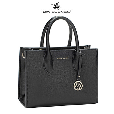 David Jones Paris 2025 Xuân Hè Bộ Sưu Tập Mới Vải Giả pu Top Tay Cầm Dành Cho Nữ Đeo Ngang Túi Da pu Nữ Mềm Mại Và Mềm Mại