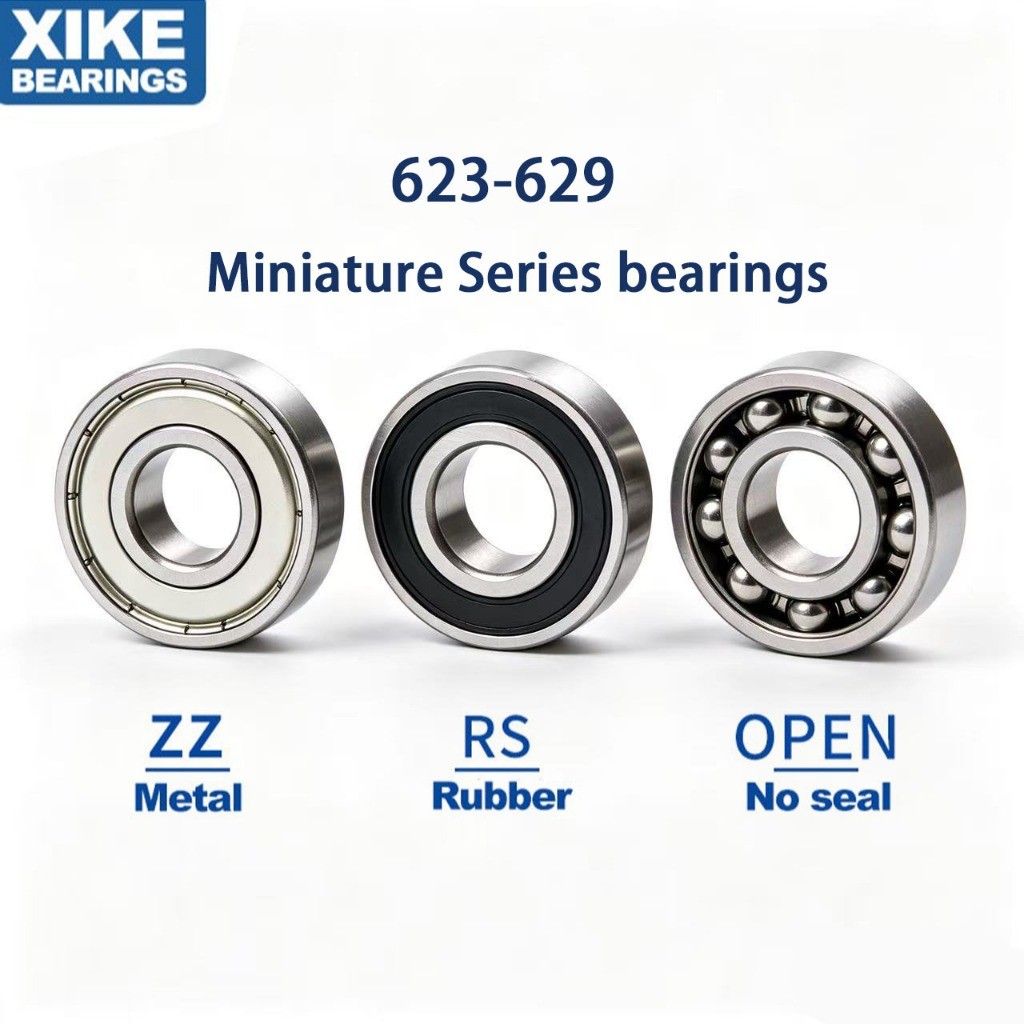 XiKe Vòng bi rãnh sâu 623 624 625 626 627 628 629 2RS / ZZ / Open