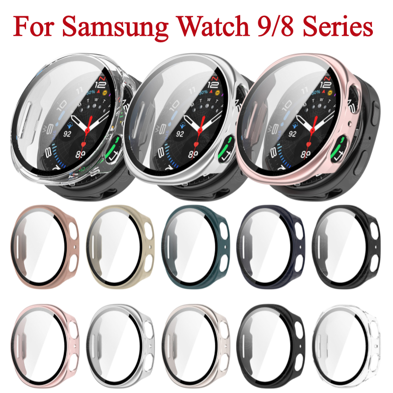 Vỏ bảo vệ màn hình có kính cường lực cho Samsung Watch 9 8 Ultra 2 Phim bảo vệ toàn diện cho Samsung