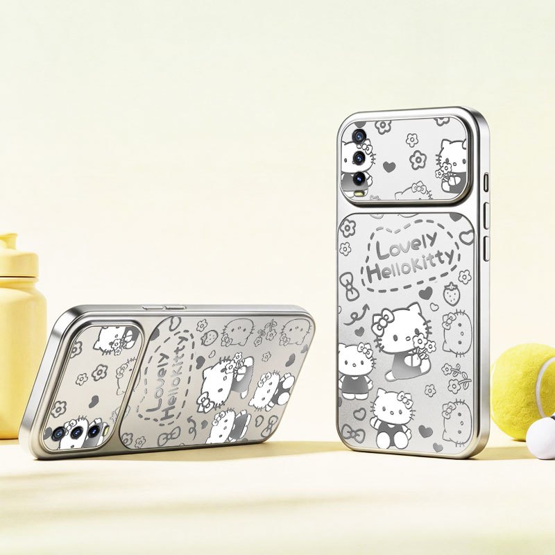 Ốp Điện Thoại YBD Cho Vivo Y20 Y20i Y20S G Y12S Y20A Y12A Y3S Vivo V2026 Hoạt Hình Dễ Thương Kitty I
