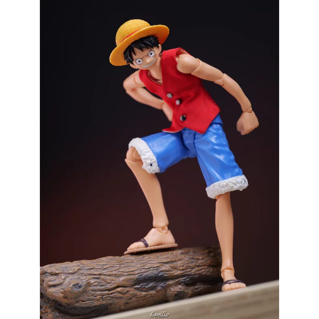 Shf Đông Trung Quốc Biển Luffy Shf Top Battle Luffy Vest Vải Quần Áo Quần Áo Không Có Mẫu