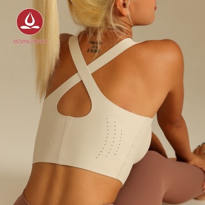 Moving PEACH Nữ Thể Thao Tank top Beauty-back Yoga Pilates Crop top Comfort Dance Gym Mặc Hàng Ngày BVC