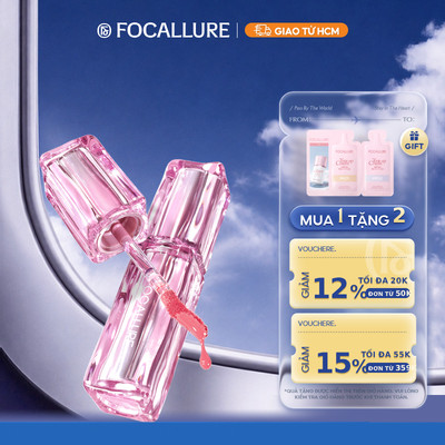 Focallure Spring Glow Juicy Lip Tint, Công nghệ không truyền hình kép, một sự bùng nổ tươi mát của bóng ngon ngọt cho springa nổ tươi mát của bóng ngon ngọt cho mùa xuân