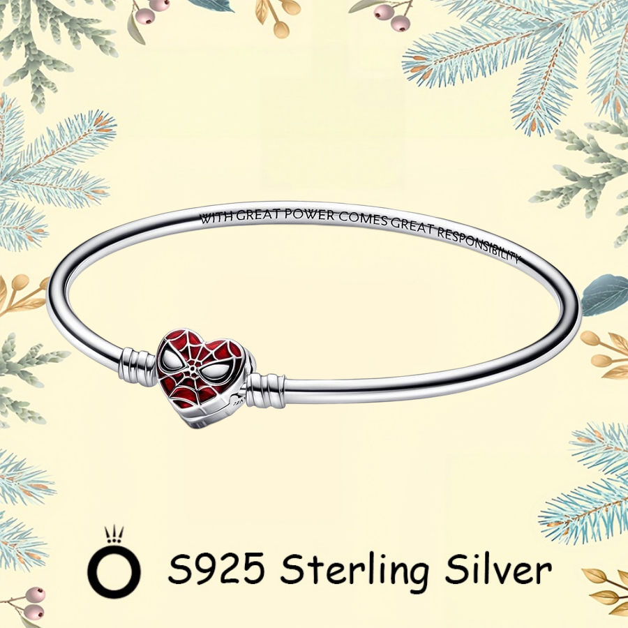 Pandora Quà Tặng Ngày Lễ Tình Nhân S925 Bạc Tối Giản DIY Cặp Đôi Trang Sức Chính Hãng Cho Nữ Khoảnh 