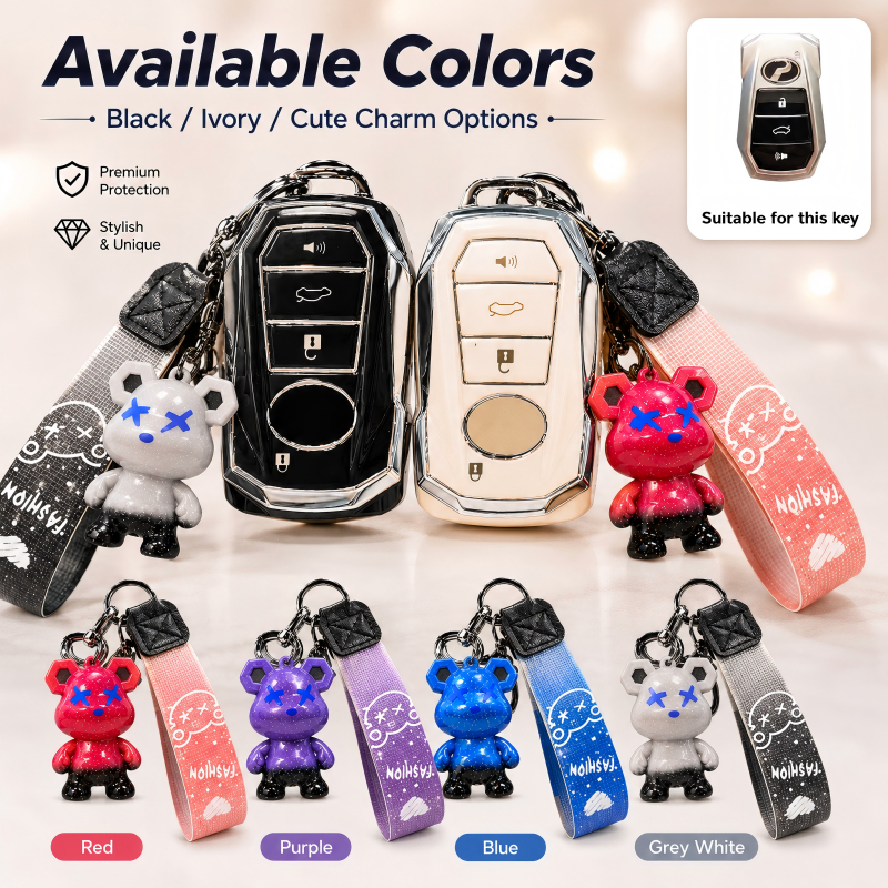 Perodua MỚI Myvi MỚI Axia Ativa Alza Silver Edge Xe Remote Key Case Myvi Facelift Axia 2022-2026 TPU