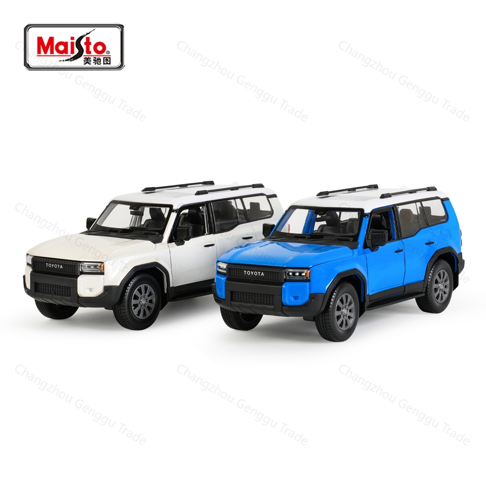 Maisto 1: 24 2024 Toyota Land Cruiser Tĩnh Die Cast Xe Sưu Tập Mô Hình Đồ Chơi Ô Tô