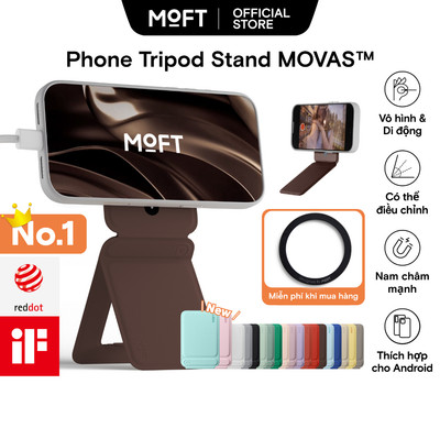 MOFT Phone Tripod Stand Snap Invisible  (Magnetic Tripod) giá đỡ ba chân có nam châm gắn điện thoại【Không có khe cắm thẻ】