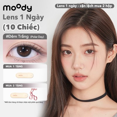 Set 10 chiếc kính áp tròng Moody 14.2mm, lens 1 ngày đi học thuộc bộ sưu tập Teenage Daydream