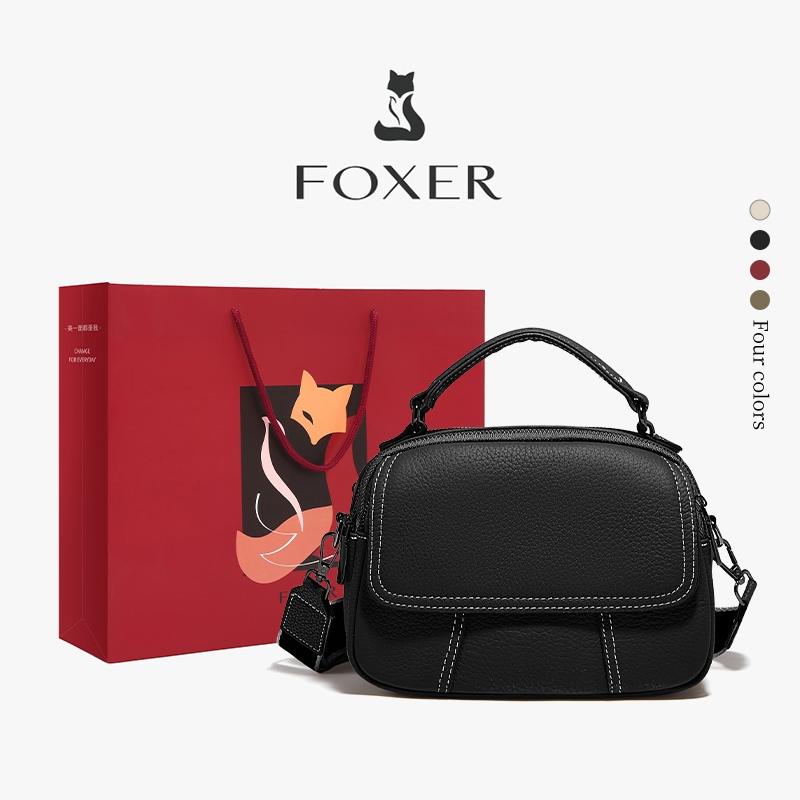 FOXER Túi xách/túi đeo chéo nữ, túi đi làm hàng ngày