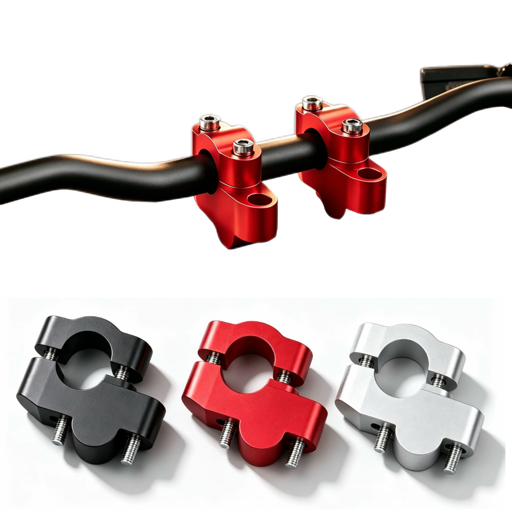 Tay Lái Xe Máy Nâng Gắn Kẹp, Tay Cầm Nhôm CNC Thanh Nâng Cao Adapter Phù Hợp Cho KTM Duke 1290Super 