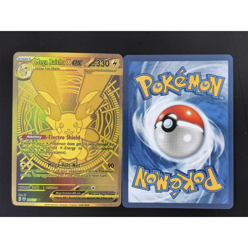 DIY PROXY POKEMON THẺ MEGA SERIES MAGE RAICHU X GENGAR RAICHU Y BLAZIKEN ALAKAZAM GYARADOS BỘ SƯU TẬ