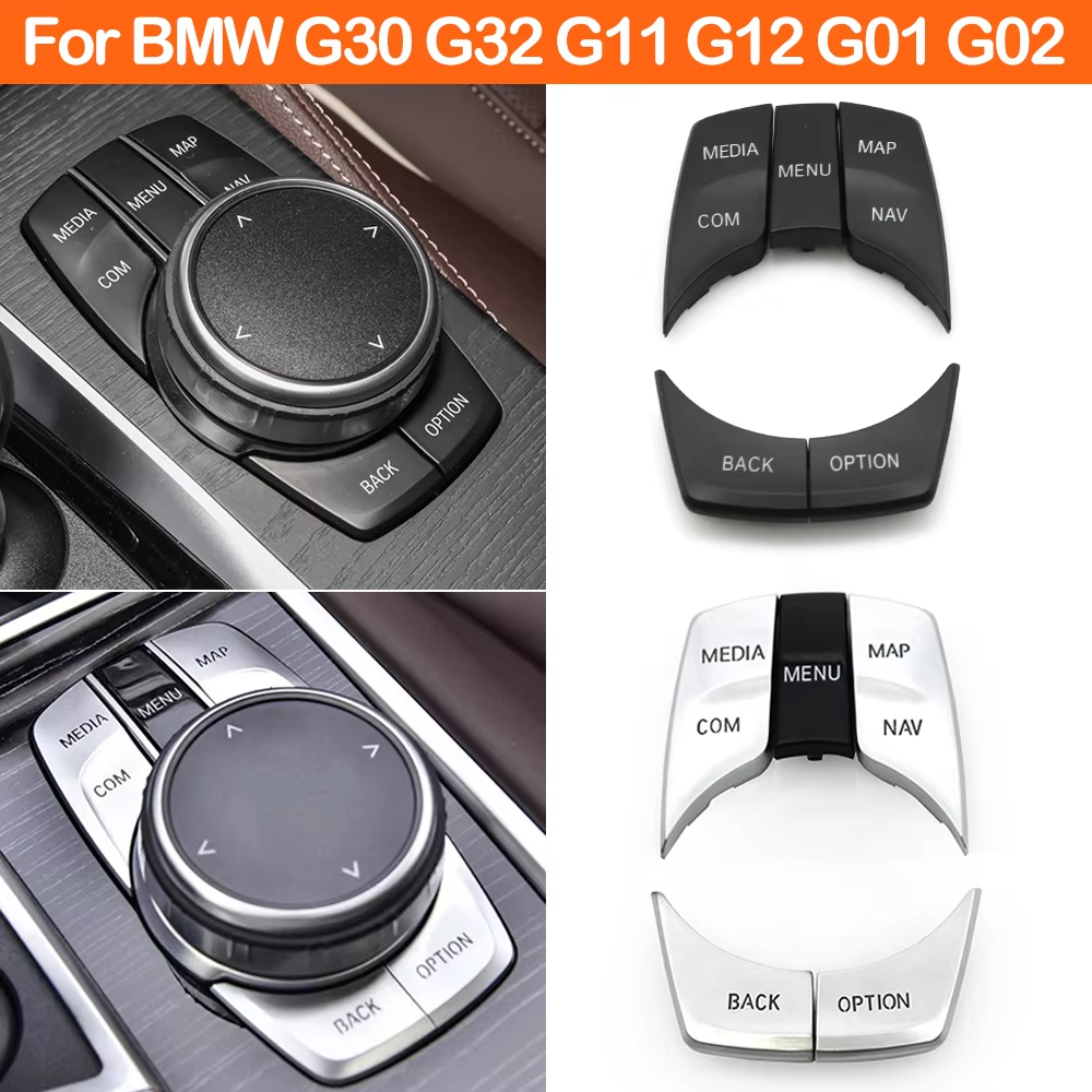 Nội Thất Ô Tô CIC IDrive Đa Phương Tiện Núm Menu Nút Công Tắc Bao Thay Thế Cho Xe BMW G30 G31 G32 G0