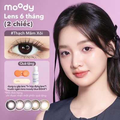 [lens moody 6 tháng-02 chiếc | lens 0 độ] Kính áp tròng moody, 6 tháng, dễ phối đồ, nhiều mẫu lựa chọn, link 0 độ tổng hợp(02 chiếc)