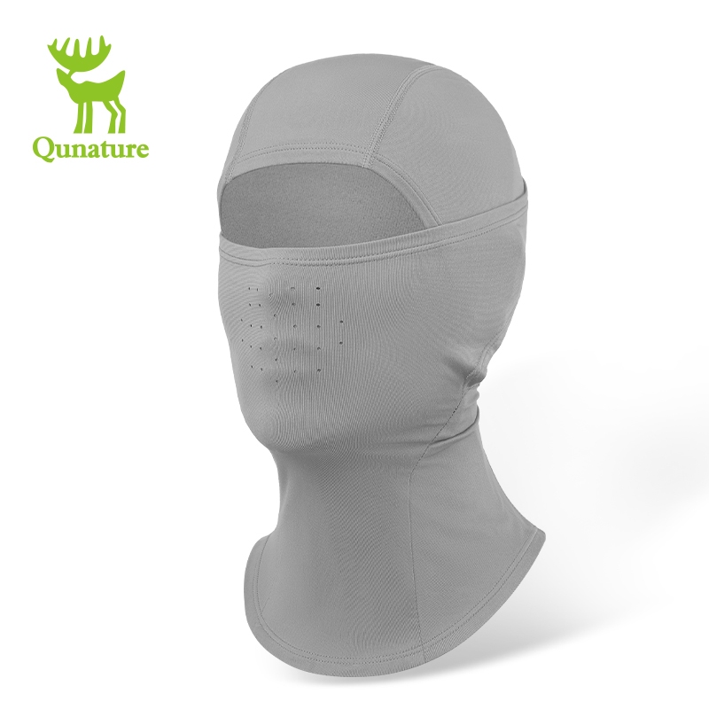 Qunature Mũ Trùm Đầu Xe Máy Khẩu Trang Đạp Xe Fleece Thoáng Khí Balaclava Thermal