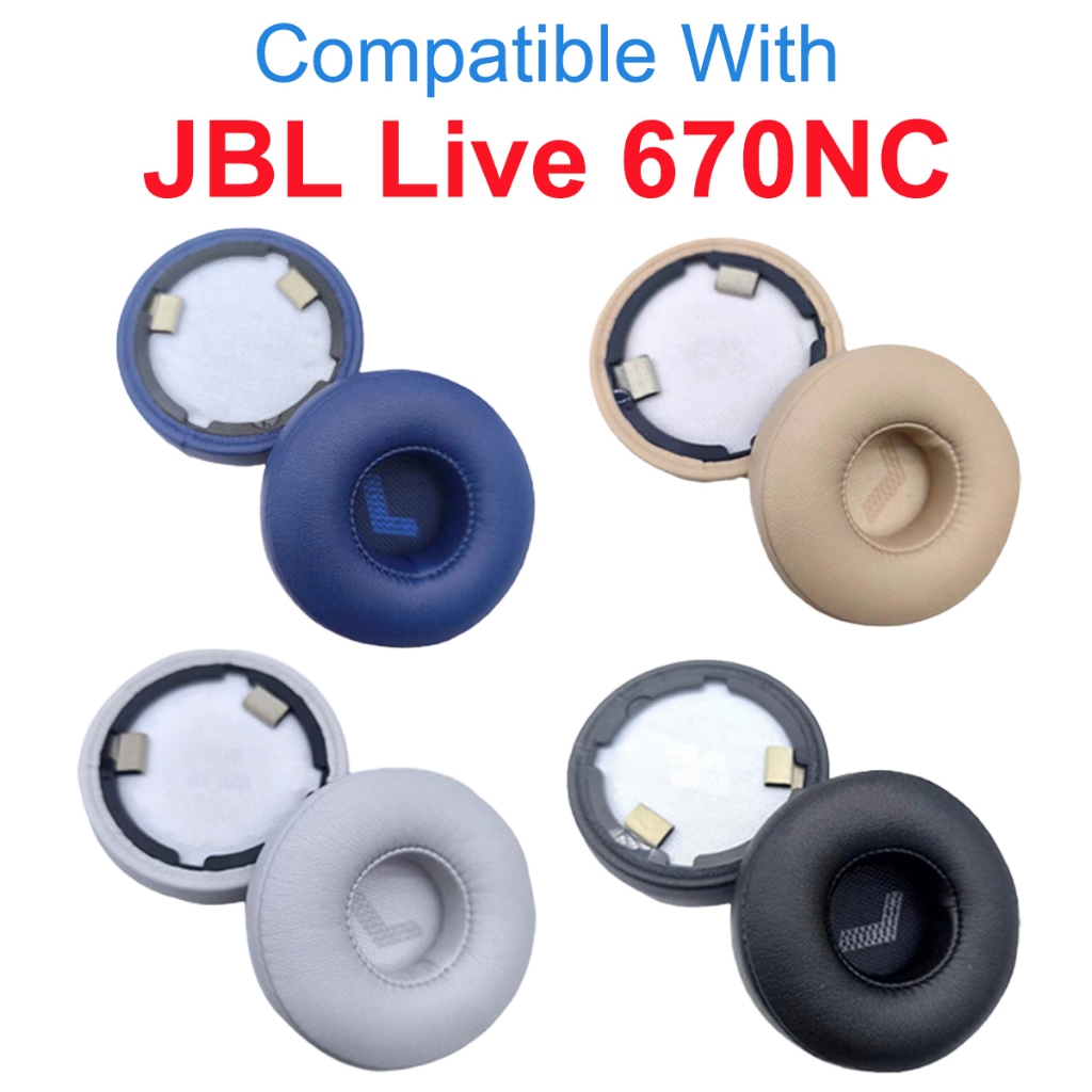 Tai nghe thay thế cho tai nghe JBL Live 670NC Tai nghe thay thế Đệm xốp Miếng đệm tai xốp