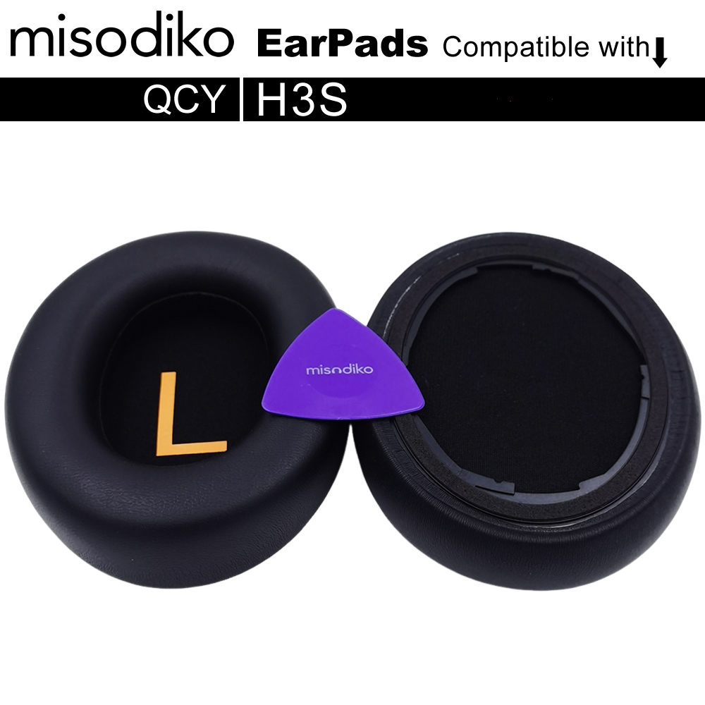 Thay thế miếng đệm tai nghe misodiko cho tai nghe QCY H3S