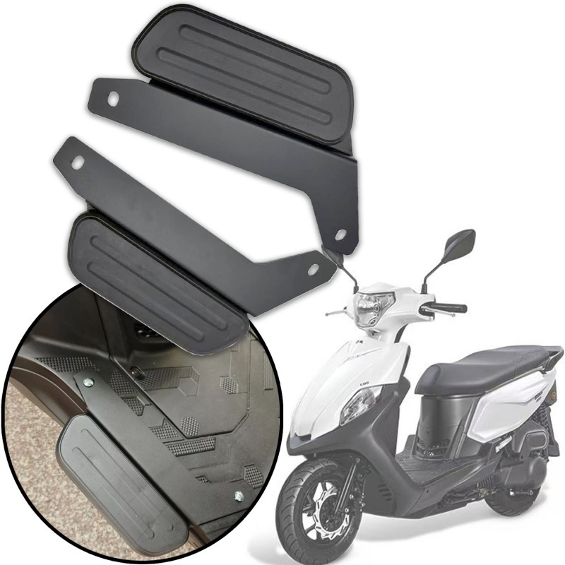 Dành Cho SYM Duke 125 Xe Máy Chân Chốt Mở Rộng Mở Rộng Footpegs Cánh Sửa Đổi Bàn Đạp Chân Phụ Kiện
