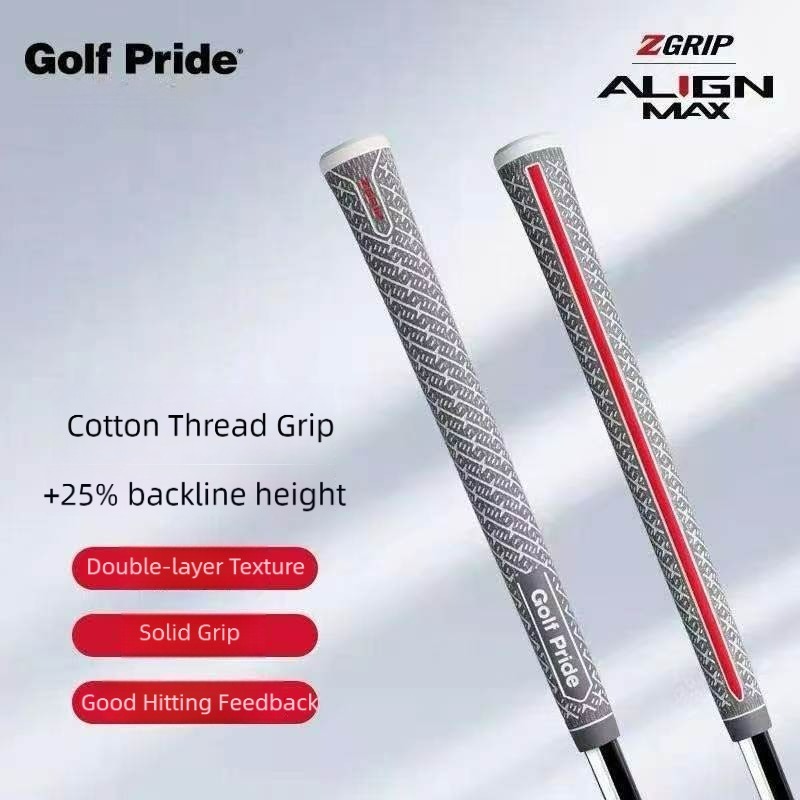 2026 Golf Pride Z-Grip Align Max Golf Grip – Kết cấu Cotton toàn dây, Công nghệ căn chỉnh Ridge, Tay