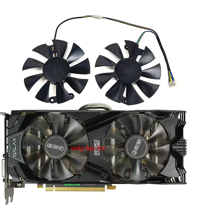 Quạt GPU 85MM GA91S2H GTX 960 1060 EXOC cho GALAX GeForce GTX 950 、 960 、 1060 EXOC Quạt làm mát car