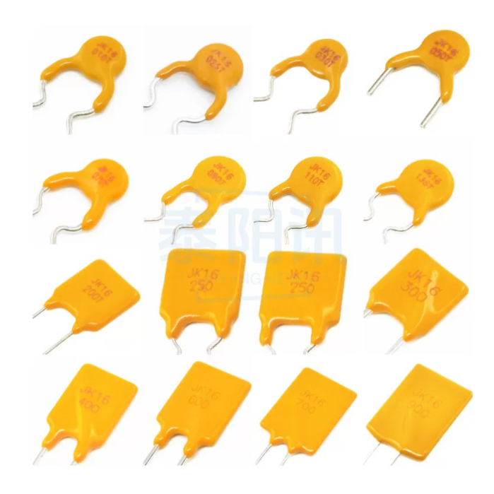 10 Chiếc Cầu Chì Tự Chữa Bệnh DIP 16V-600V JK16 JK60 JK30 JK250 JK130 JK600 0.01A-20A 025 0.25A 030 