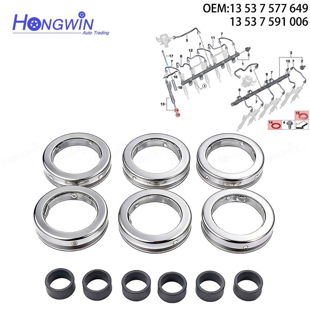 Phốt phun nhiên liệu cho BMW N20 N26 N54 N55 N63 (13537577649) Vòng chữ O kim phun