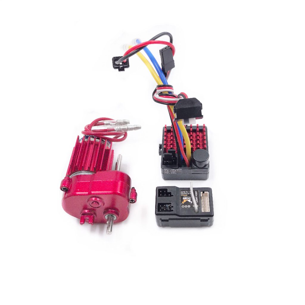 Mn300 mn82 mn82s mn78 tốc độ cao 370 động cơ đầy đủ hộp số kim loại 60A chải ESC combo phụ kiện
